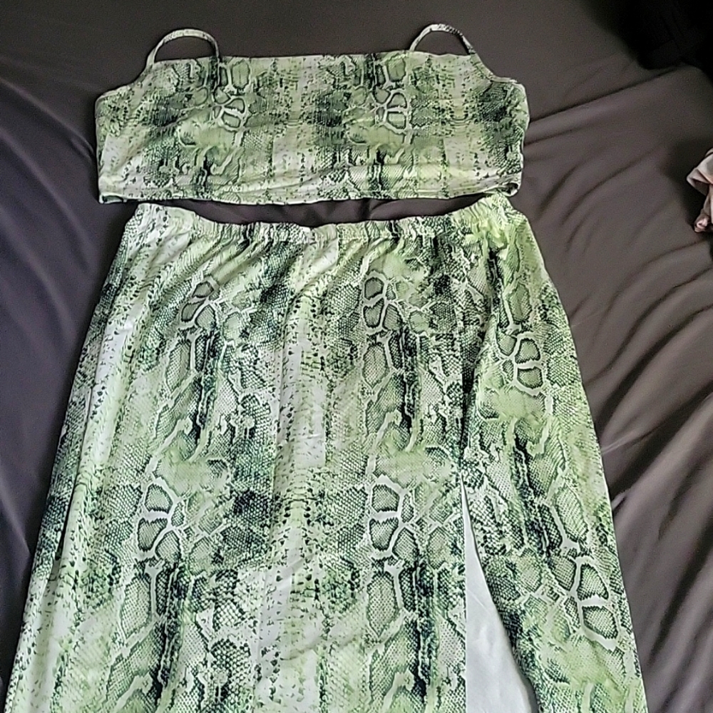 SHEIN 2 piece skirt set